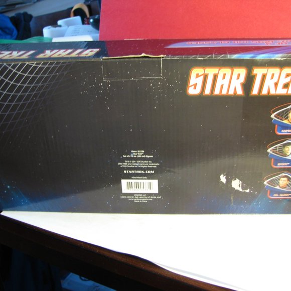 Star Trek collectors 4 Star Trek 10oz drinking glasses - Picture 3 of 13